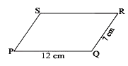 Find the perimeter of the parallelogram PQRS.