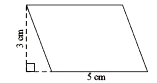 Find the area of the each of the parallelograms.