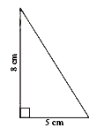 Find the area of each of the triangles.