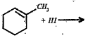 Draw the structures of major monohaloproducts in each of the following :