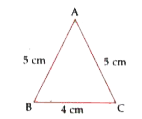 Name the following triangle with regards to sides :