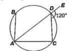 In the given figure, measure angleABC