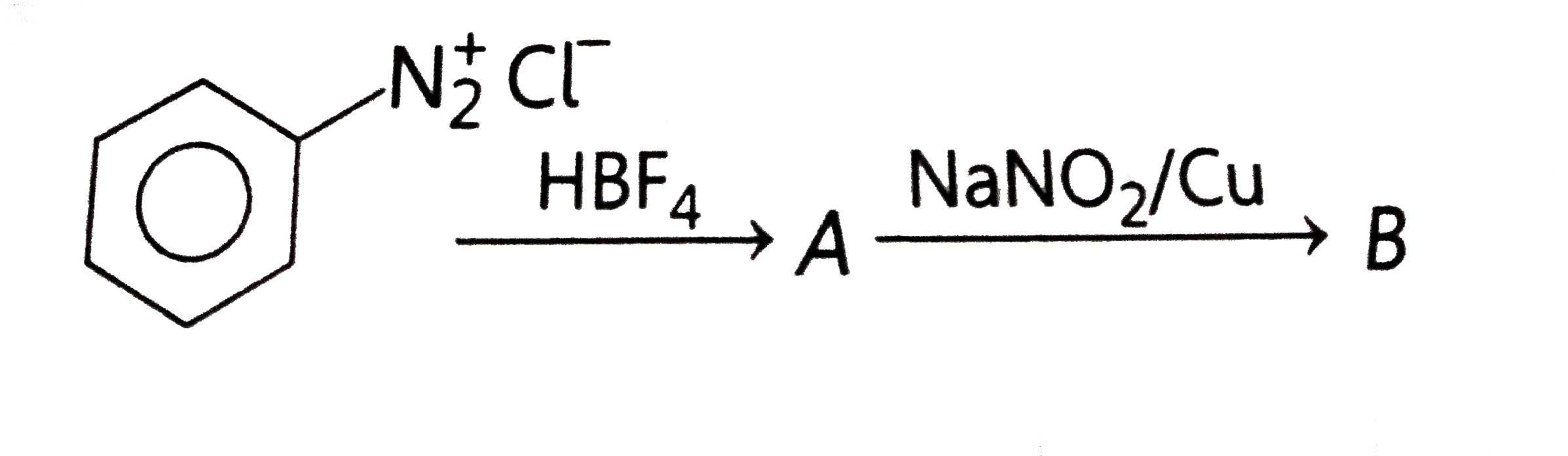 Product of the following reaction is