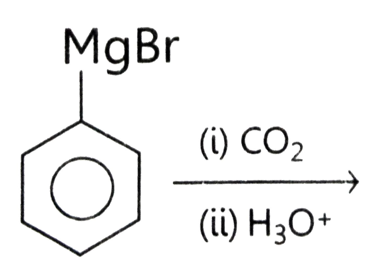 In the above reaction, product P is