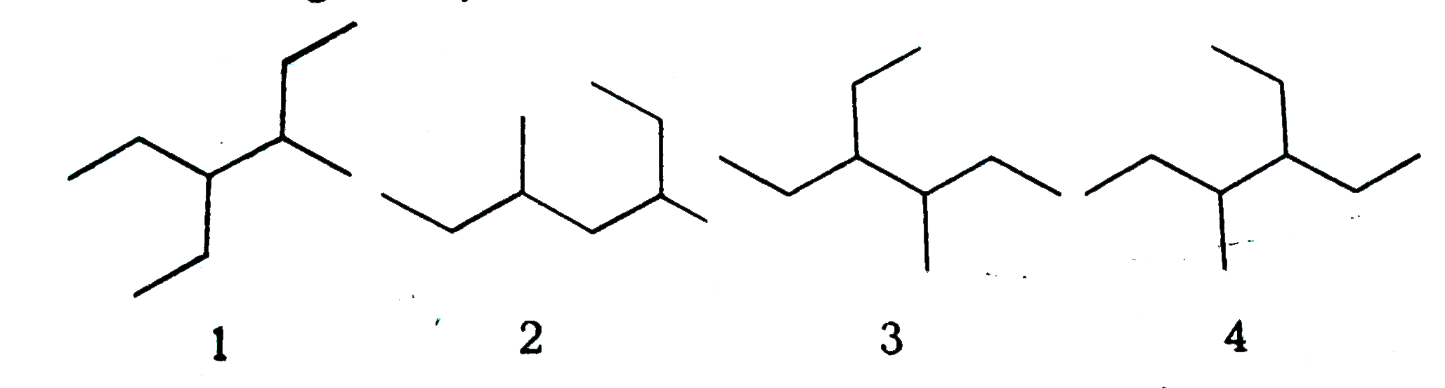 Choose the response that best describes the following compounds