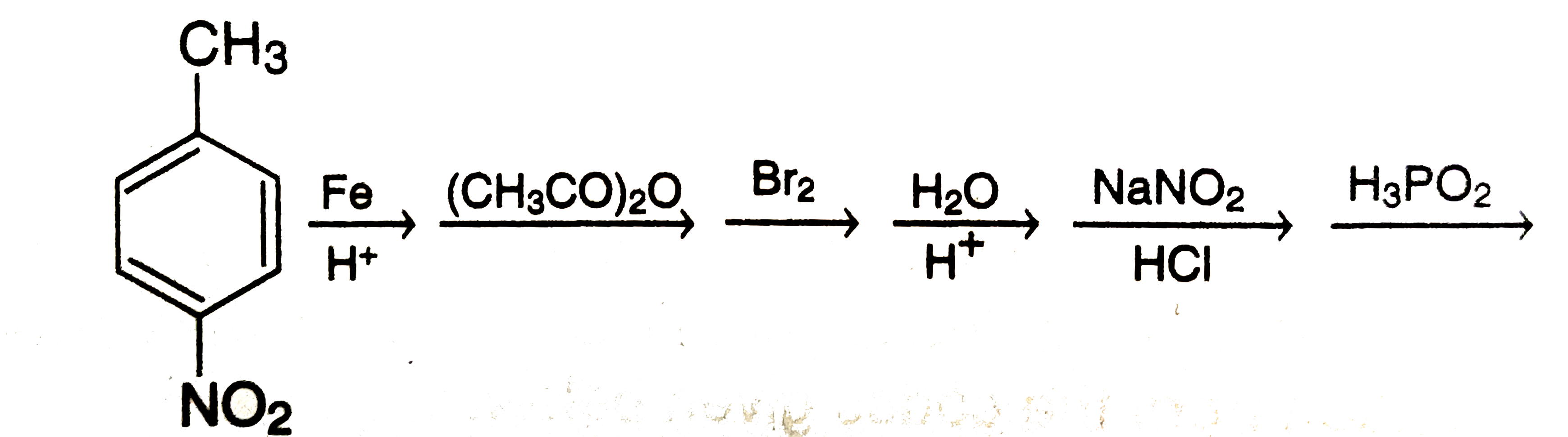 Consider the following reaction sequence . The final product of this reaction sequence is