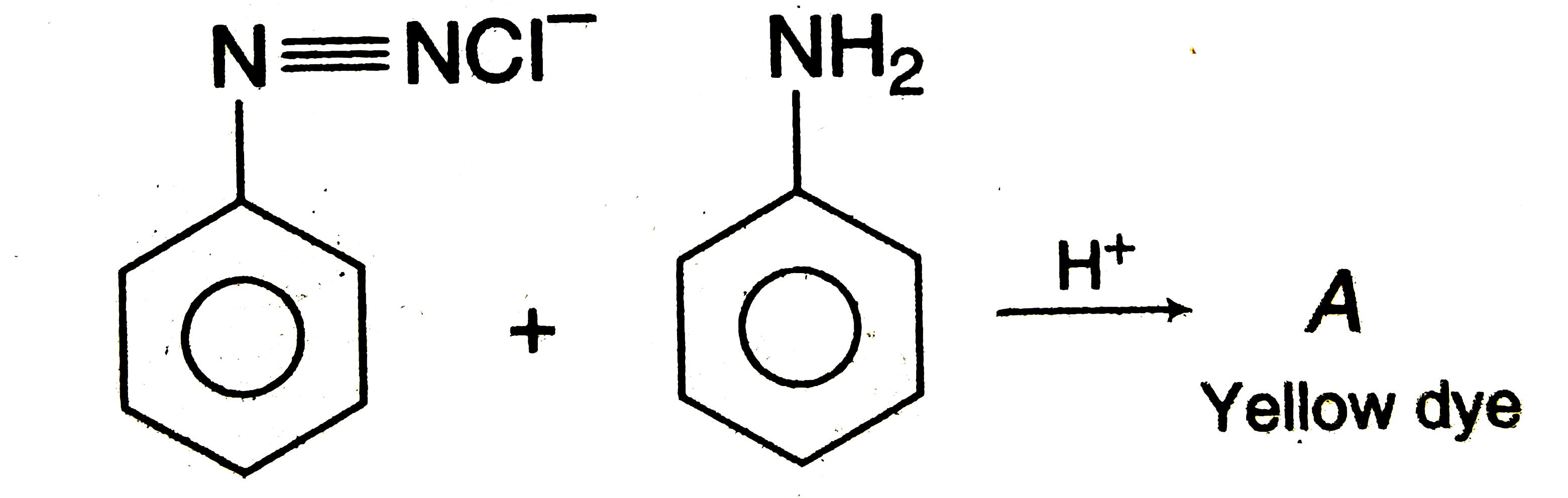 In the following reaction, the product (A) is