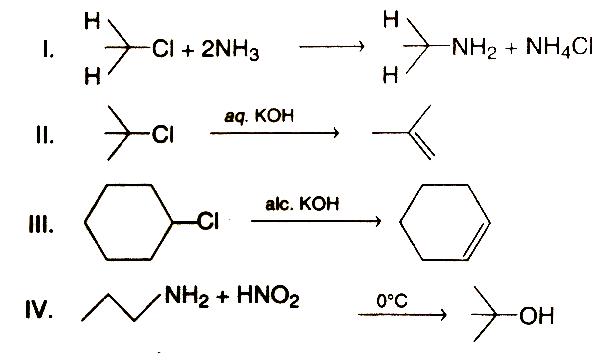 Which of the following reactions are correct?