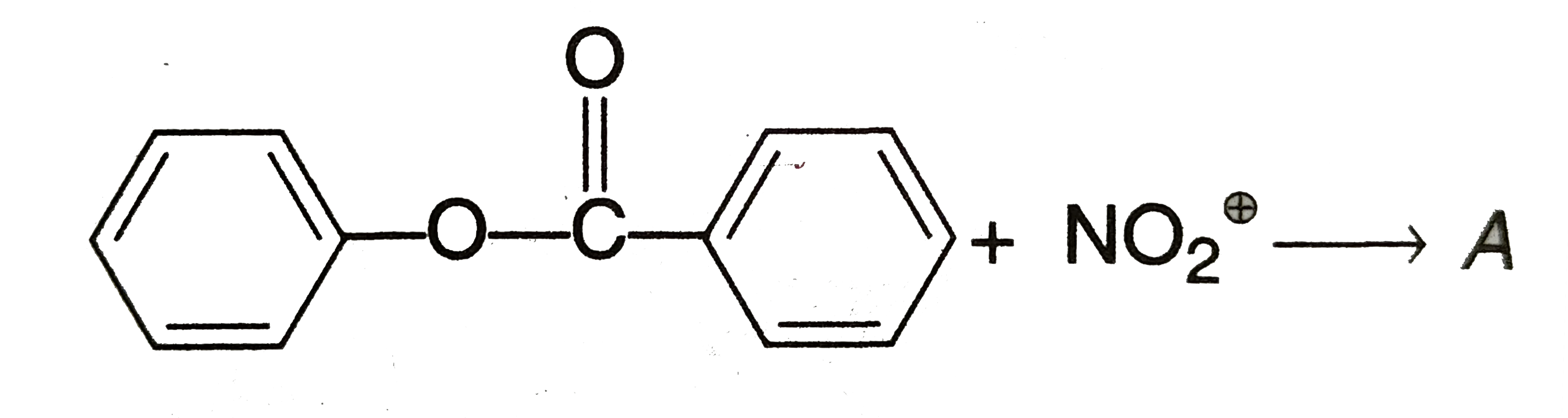 In the given reaction ,      The product A is