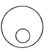 एक ठोस गोले से, जिसके आयतन में आवेश एकसमान रूप से वितरित है, चित्र में दिखाए अनुसार एक गोलाकार भाग हटा दिया गया है। खाली किय गए स्थान में वैद्युत क्षेत्र है
