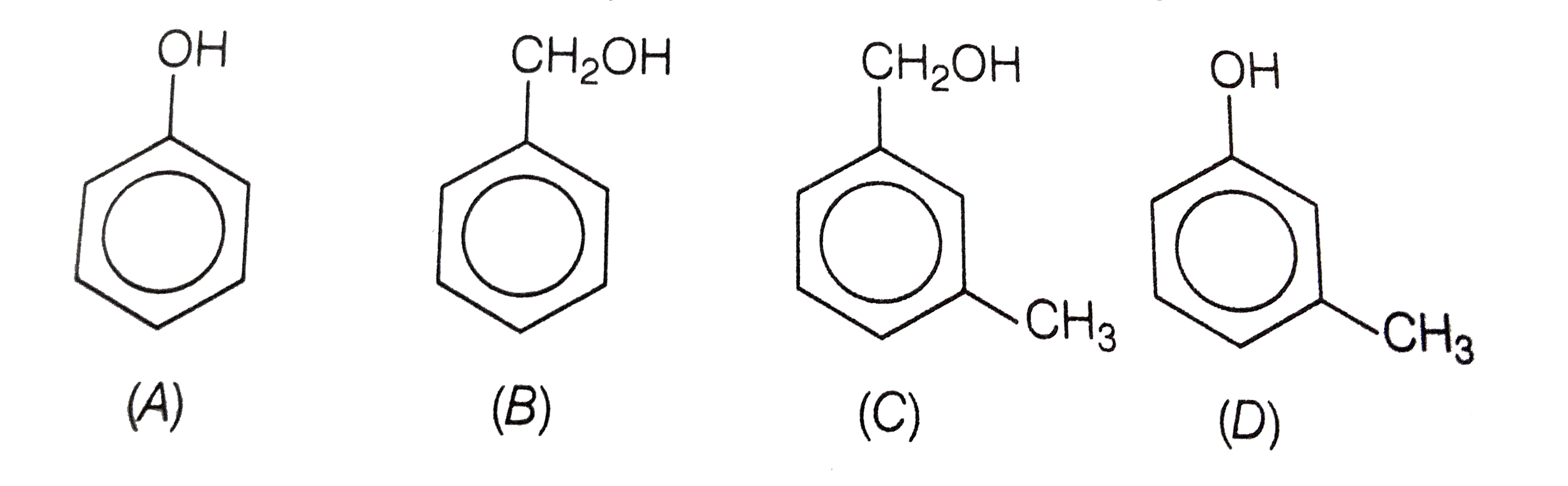 Which of the following compounds is aromatic alcohol ?