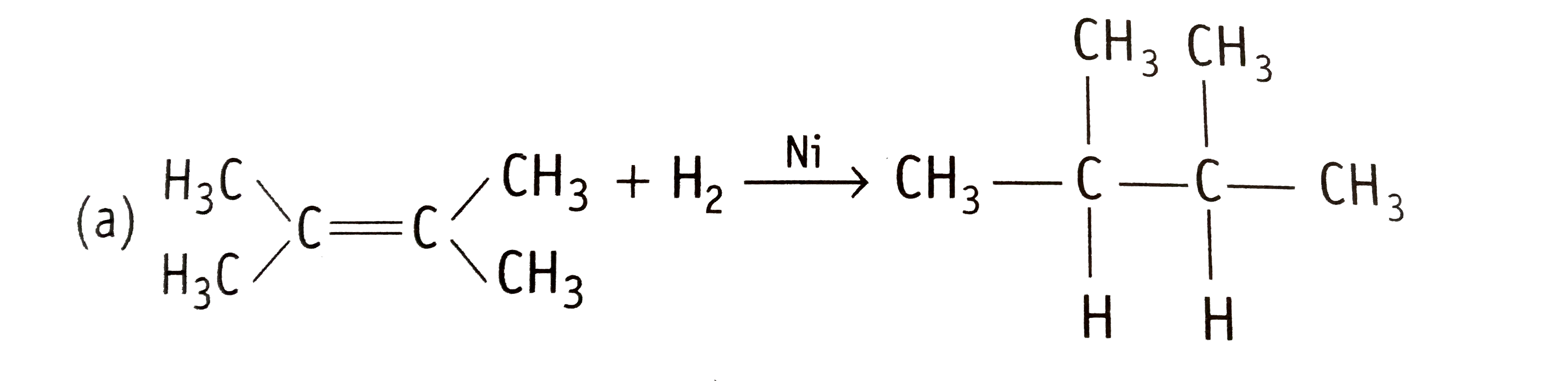 What is the role of metal or reagents written on arrows in the given chemical reactions ?    (a)      (b) CH(3)COOH+CH(3)CH(2)OHoverset(