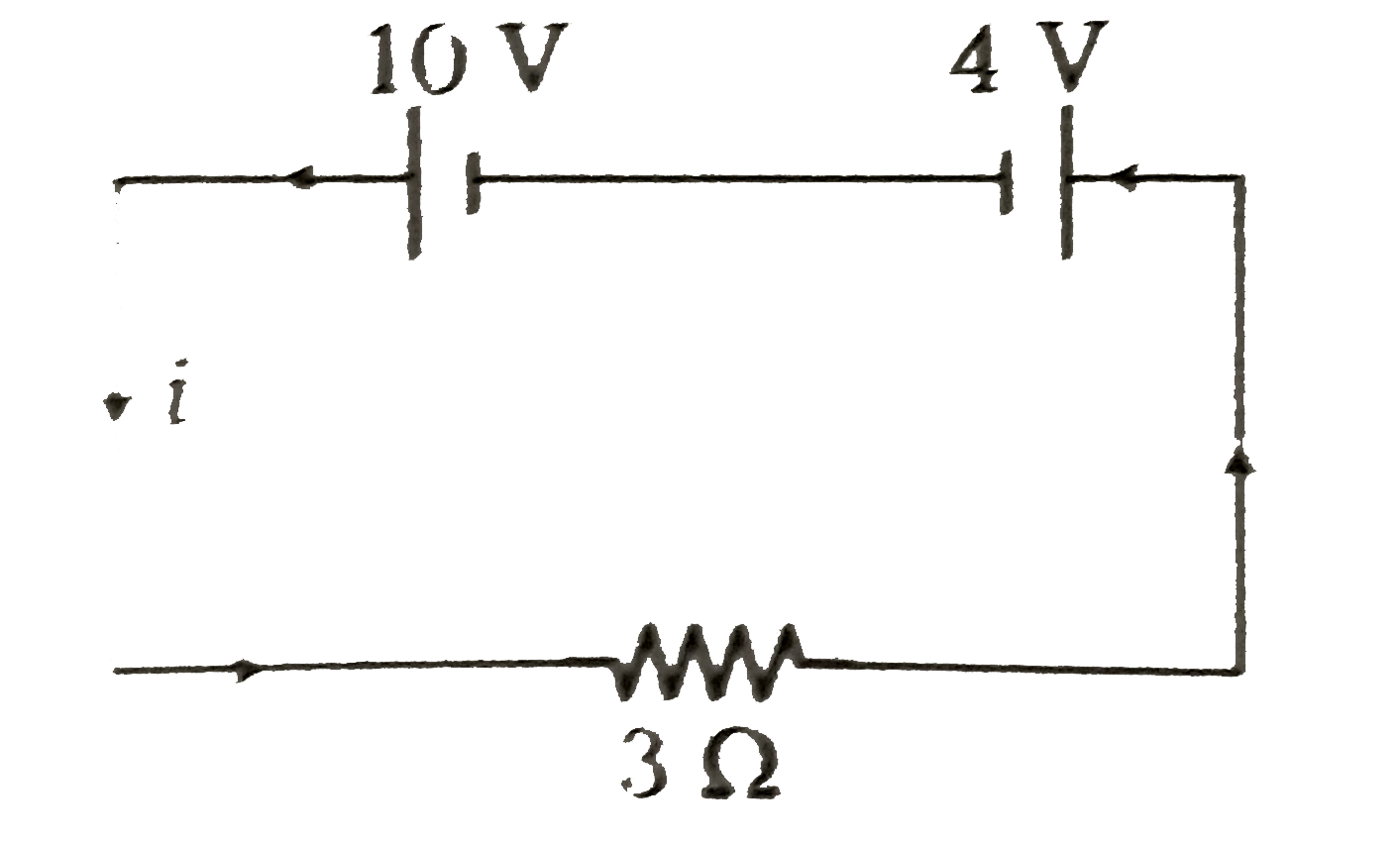 In the circuit shown in the following figure, find
