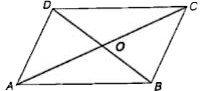 In the adjoining figure a parallelogram ABCD is shown .   AB=24 cm and AO=BO=13 cm. Find BC :