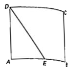 ABCD is a square , E is a point on AB such that BE=17 cm. The area of triangle ADE is 84 cm^(2) . What is the area of square ?