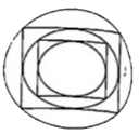 A square is inscribed in a circle  then another circle is inscribed in the square . Another square  is then inscribed in the circle.  Finally a circle is inscirbed in the innermost  square . Thus there are 3 circles  and 2 squares  as shown in the figure . The radius of the outer - most circle is R .       What is the radius of the inner - most circle ?