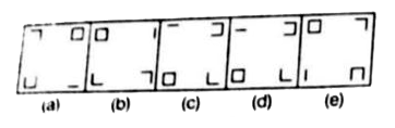 In the problem, out of five/four figures four/three are similar in a certain manner. Choose the figure which is differetn from others.   Q.