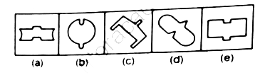 In the problem, out of five/four figures four/three are similar in a certain manner. Choose the figure which is differetn from others.   Q.