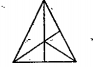 नीचे दी गई आकृति में कितने  त्रिभुज हैं?