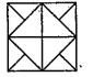 दी गई आकृति में कितने त्रिभुज हैं?
