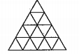 नीचे दी गई आकृति में कितने त्रिभुज हैं?