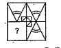 निम्नलिखित में से किस उत्तर, आकृति द्वारा प्रश्न आती  पूरी होती है? प्रश्न आकृति