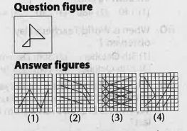 From the given figures, select the one in which the question figure is hidden/embedded.