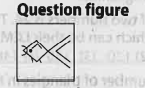 From the answer figures, select the cut pieces from which the question figure is formed/made.