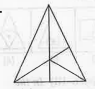 Find the total number of triangles in the given figures.