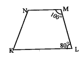 Explain how this figure is a trapezium. Which of its two sides are parallel?