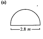 An ant is moving around a few food pieces of different shapes scattered on the floor. For which food-piece would the ant have to take a longer round? Remember circumference of a circle can be obtained by using the expression c = 2pir, where r is the radius of the circle.