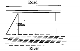Mohan wants to buy a trapezium shaped field. Its side along the river is parallel to and twice the side along the road. If the area of this field is 10500m^2 and the perpendicular distance between the two parallel sides is 100m, find the length of the side along the river.
