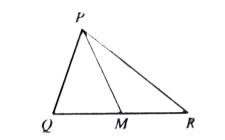 In trianglePQR above , bar(PM) is a median.   which of the following assertions is justifiable from the given information ?   I. triangleQPM is congruent to angleRPM.   II. Perimeter of trianglePQM equals perimeter of trianglePRM.   III.area of trianglePQM equals area of trianglePRM.