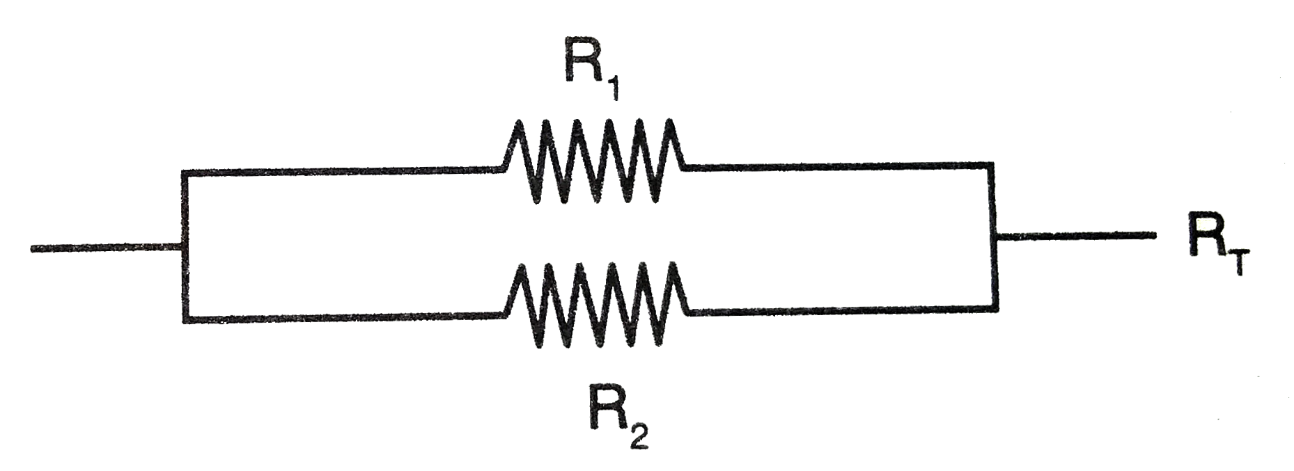 If electrical circuits are hooked up in parallel, the reciprocal of the total resistance in the series is found by adding the reciprocals of each resistance as shown inn the diagram above. In a certain circuits, R(2) exceeds the resistance of R(1) by 2 ohms, and the total resistance, R(1), is 1.5 ohms. Which expression represents the number of ohms in R(1)?