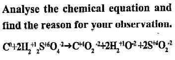 Was carbon oxidized or reduced in this reaction?