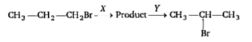 निम्नलिखित परिवर्तन में अभिकर्मक (reagent)/अभिक्रिया