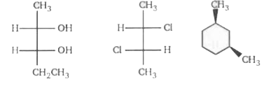 Which of the following compounds are meso forms ?