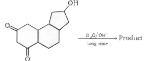 Identify the product formed in the above reaction: