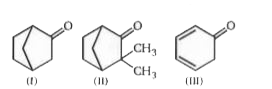 Among the given ketones, the one which does not enolize is :