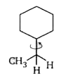 The lowest energy conformer of  is: