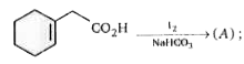 Major product of the reaction is :