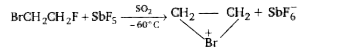 Consider the following reaction.        In this reaction SbF5 acts as: