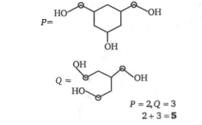 [Kannada] Sum Of Number Of Alcoholic Groups In Product (P) And (Q) Is