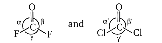 Corrrect order of bond angle in the given compounds is/are: