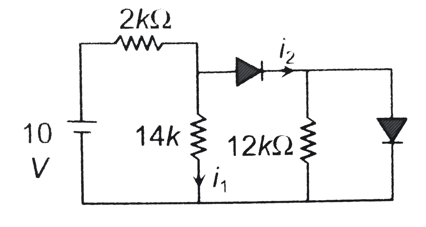 In the following circuit find I(1) and I(2)