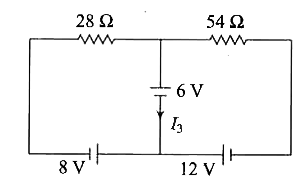 Consider the circuit shown in the figure. The current I(3) is equal to