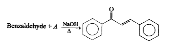 The reactant 'A' in the given reaction is