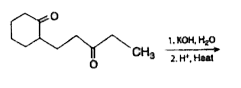 The product of the following reaction is,