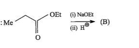 Product (B) in the reaction is :