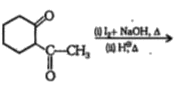 End product of the following sequence of reaction is: